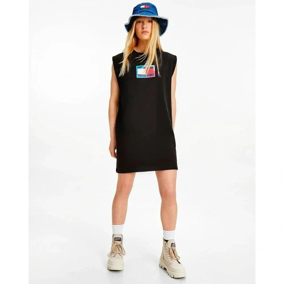 Tommy Hilfiger Dresses & Skirts - TOMMY HILFIGER Organic Cotton Sleeveless Crew-Neck T-shirt  Dress